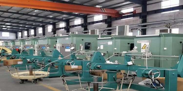 high speed wire braiding machine client show