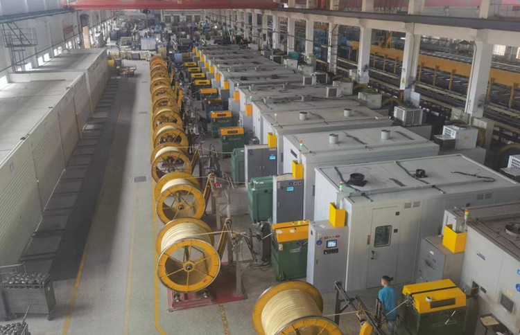 high speed wire braiding machine customer show