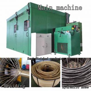 steel wire braiding machine