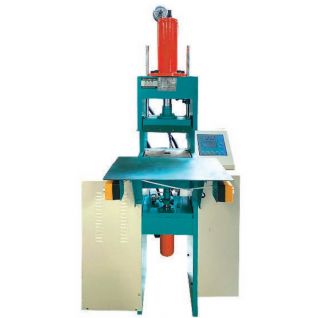 Rubber sealing strip angle injection machine