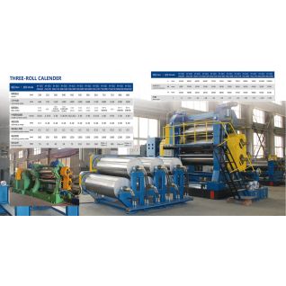 THREE-ROLL CALENDER